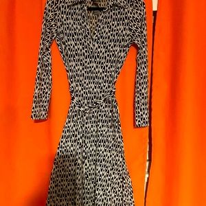 Beautiful black and white dress